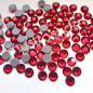 Preview: LUXORIA - DMC Premium Hotfix Strasssteine, SS16 Light Siam (Feuerrot, Glitzersteine zum Aufbügeln)