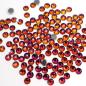 Preview: LUXORIA HQ88 - High Quality DMC Hotfix Strasssteine, SS20 Rot Volcano (Glitzersteine zum Aufbügeln)