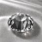 Preview: LUXORIA - DMC Premium Hotfix Strasssteine, SS20 Black Diamond (Grau, Glitzersteine zum Aufbügeln)