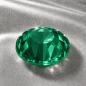 Preview: LUXORIA - DMC Premium Hotfix Strasssteine, SS16 Emerald (Smaragdgrün, Glitzersteine zum Aufbügeln)