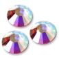 Preview: Swarovski® Hotfix Kristalle 2038 XILION, SS10 Crystal AB (Strass-Steine, Glitzersteine zum Aufbügeln) - 25 Stück