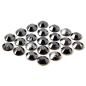 Preview: Swarovski® Hotfix Kristalle 2038 XILION, SS16 Jet Hematite (Strass-Steine, Glitzersteine zum Aufbügeln) - 50 Stück