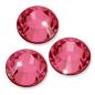 Preview: 50 Stück Swarovski® Hotfix Kristalle 2028 XILION, SS12 Rose (Strass-Steine, Glitzersteine zum Aufbügeln)