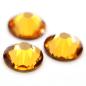 Preview: Swarovski® Hotfix Kristalle 2038 XILION, SS20 Topaz (Strass-Steine, Glitzersteine zum Aufbügeln) - Inhalt 50 Stück