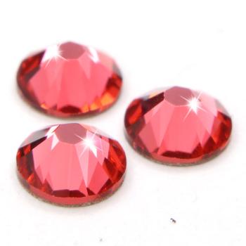 Swarovski® Kristalle 2058 XILION, SS16 Indian Pink (Strass-Steine, Glitzersteine zum Aufkleben) - 50 Stück