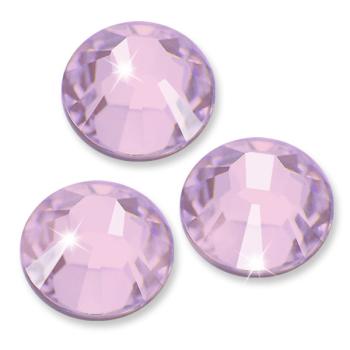 Swarovski® Hotfix Kristalle 2038 XILION, SS16 Light Rose (Strass-Steine, Glitzersteine zum Aufbügeln) - 50 Stück