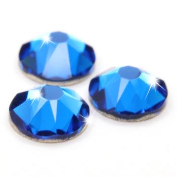 Swarovski® Kristalle 2088 XIRIUS, SS20 Capri Blue (Strass-Steine, Glitzersteine zum Aufkleben) - 25 Stück