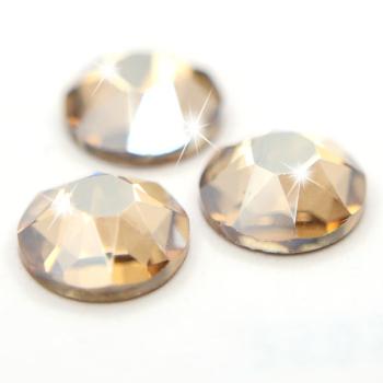 Swarovski® Kristalle 2088 XIRIUS, SS20 Crystal Golden Shadow (Strass-Steine, Glitzersteine zum Aufkleben) - 25 Stück
