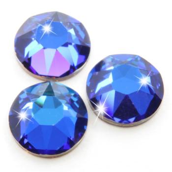 Swarovski® Kristalle 2088 XIRIUS, SS20 Crystal Meridian Blue (Strass-Steine, Glitzersteine zum Aufkleben) - 25 Stück