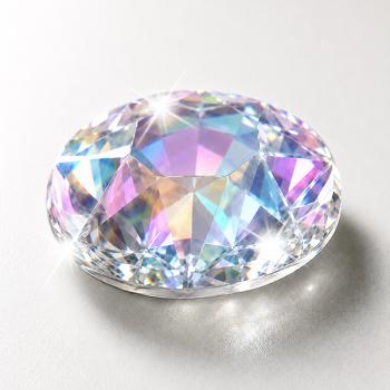 Luxoria - HQ88 Hotfix Strasssteine, SS16 Crystal AB (Glitzersteine zum Aufbügeln)
