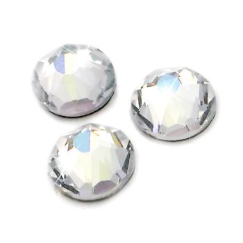 LUXORIA HQ88 - High Quality DMC Hotfix Strasssteine, SS16 Moonlight (Glitzersteine zum Aufbügeln)