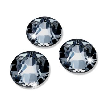 Swarovski® Kristalle 2088 XIRIUS, SS34 Crystal Silver Night (Strass-Steine, Glitzersteine zum Aufkleben)