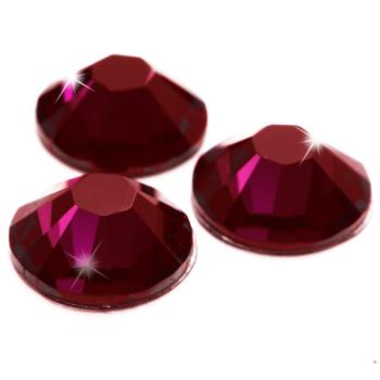 Swarovski® Hotfix Kristalle 2028 XILION, SS20 Burgundy (Strass-Steine, Glitzersteine zum Aufbügeln) - Inhalt 50 Stück