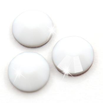 Swarovski® Hotfix Kristalle 2038 XILION, SS16 Chalkwhite (Strass-Steine, Glitzersteine zum Aufbügeln) - 50 Stück