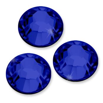 Swarovski® Hotfix Kristalle 2038 XIRIUS, SS34 Cobalt (Strass-Steine, Glitzersteine zum Aufbügeln) - 10 Stück