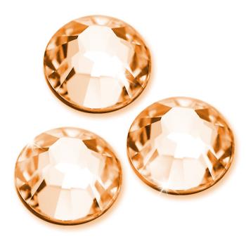 Swarovski® Hotfix Kristalle 2038 XILION, SS20 Light Peach (Strass-Steine, Glitzersteine zum Aufbügeln) - Inhalt 50 Stück