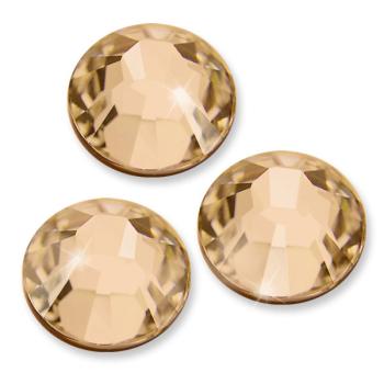 Swarovski® Hotfix Kristalle 2038 XILION, SS16 Silk (Strass-Steine, Glitzersteine zum Aufbügeln) - 50 Stück