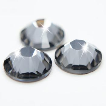 Swarovski® Kristalle 2058, SS7 Crystal Silver Night (Strass-Steine, Glitzersteine zum Aufkleben) - 20 Stück