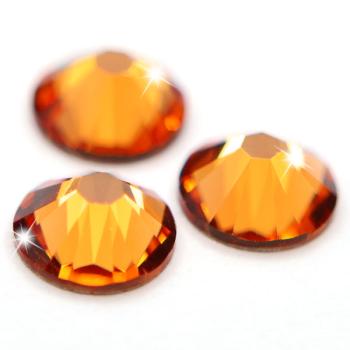 Swarovski® Kristalle 2058 XILION, SS16 Sun (Strass-Steine, Glitzersteine zum Aufkleben) - 50 Stück