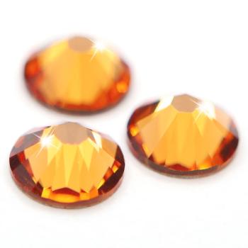 Swarovski® Hotfix Kristalle 2028 XILION, SS20 Sunflower (Strass-Steine, Glitzersteine zum Aufbügeln) - Inhalt 50 Stück