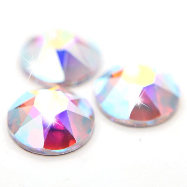 Swarovski® Kristalle 2088 XIRIUS, SS20 Crystal AB (Strass-Steine, Glitzersteine zum Aufkleben) - 25 Stück