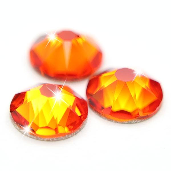 Swarovski® Kristalle 2088 XIRIUS, SS20 Fireopal (Strass-Steine, Glitzersteine zum Aufkleben) - 25 Stück