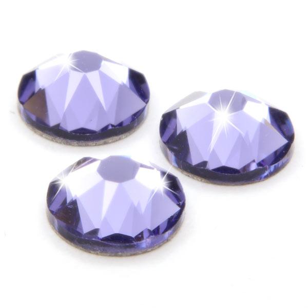 Swarovski® Kristalle 2088 XIRIUS, SS20 Tanzanite (Strass-Steine, Glitzersteine zum Aufkleben) - 25 Stück