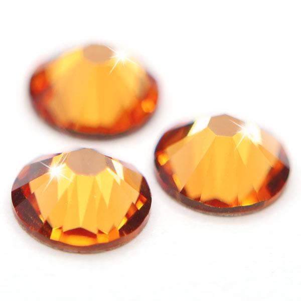 Swarovski® Hotfix Kristalle 2028 XILION, SS20 Sunflower (Strass-Steine, Glitzersteine zum Aufbügeln) - Inhalt 50 Stück